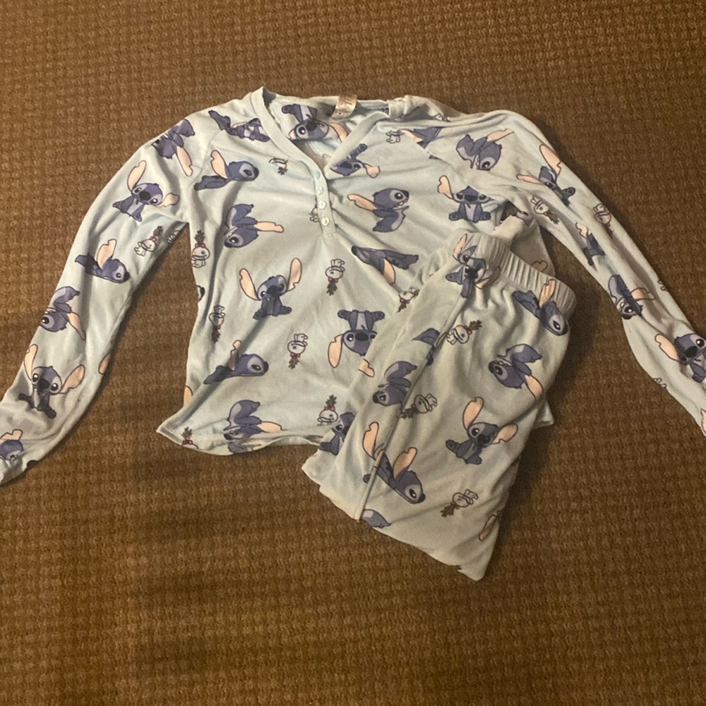 Stitch 2 piece kids pj set